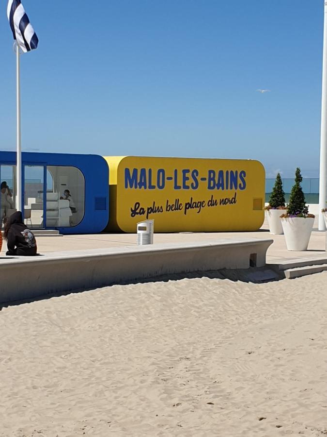 Appartement Malo Les Bains Plage Dunkirk Bagian luar foto